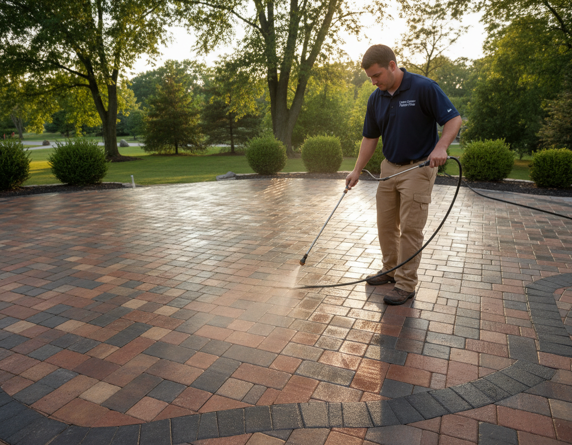 Concrete Paver Sealing In Westerville